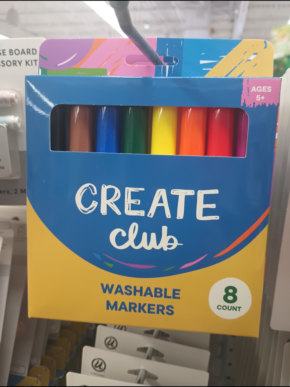 Washable Markers - Multicolor (8 Count)